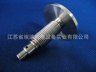 江苏省埃迪机电设备实业 批量生产订制非标不锈钢弹性波纹管组件（全316L耐酸碱腐蚀）